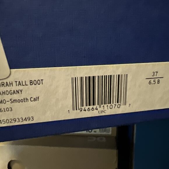 Stuart Weitzman Women's Nora Block Heel Boots 37 6.5 mahogany brown - Picture 8 of 9